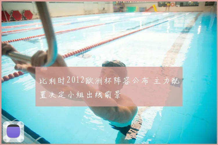 比利时2012欧洲杯阵容公布 主力配置决定小组出线前景