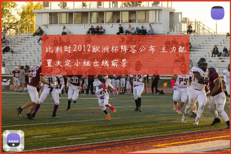 比利时2012欧洲杯阵容公布 主力配置决定小组出线前景